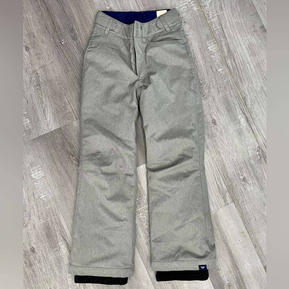 Roxy Big Girls snow pants size 10 (gray)